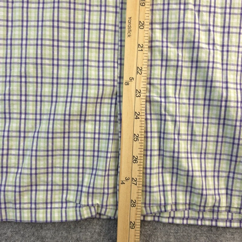 Ralph Lauren Greggor Shirt XL Long Sleeve Button Down Multicolor Check‎ Pocket